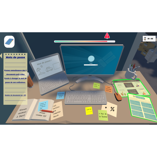 Cyber Security Simulator : Niveau Zero - Licences utilisateurs multiples